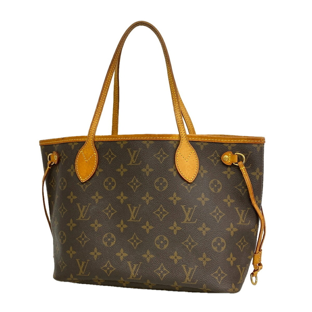 Louis Vuitton Monogram Neverfull PM Tote Bag M40155 Brown (Women's)